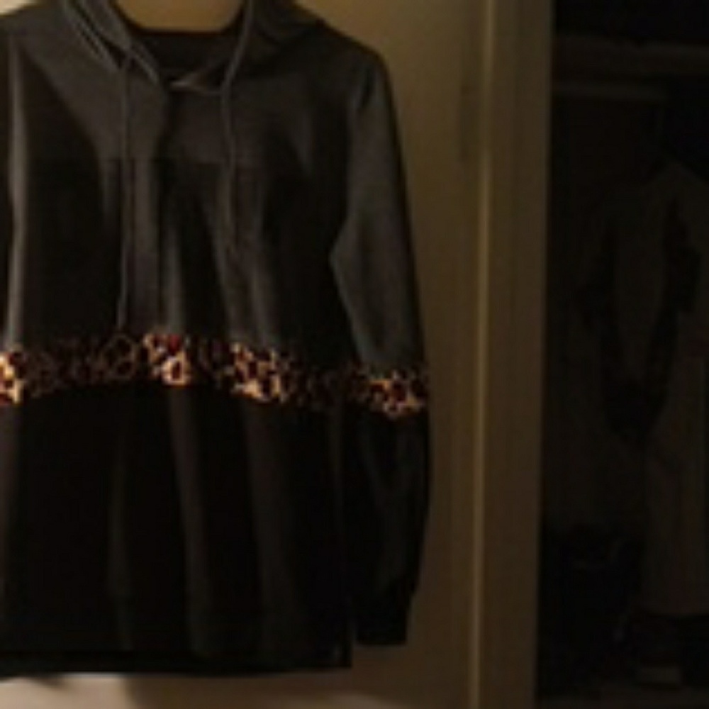 Pink shirt hoodie
